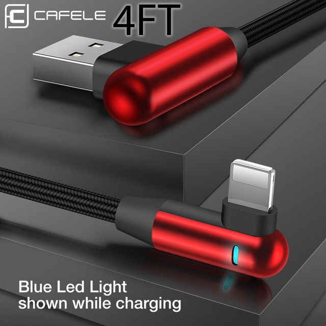 4ft Fast Charging Iphone Cable Lightning Charger L Reversible Usb