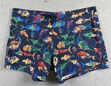 Salt Life SLX-QD Board Shorts Men 42 Vapor Stretch Hybrid Fish Print 5  Inseam