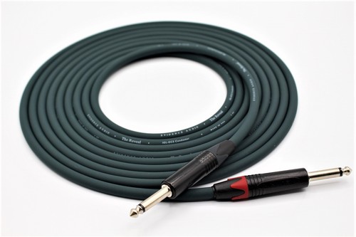 Cavo per strumenti 3' ~ EA Reveal 3 piedi silenzioso, oro o nichel spine ~ BORSA GRATUITA - Foto 4 di 7