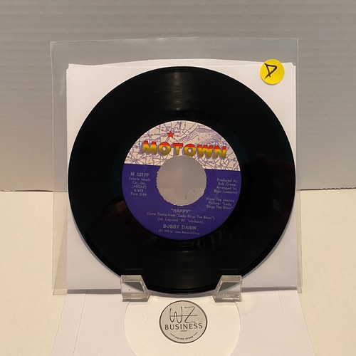 Bobby Darin – Happy/Something In Her Love Motown – M 1217F, 7 " - Picture 2 of 2