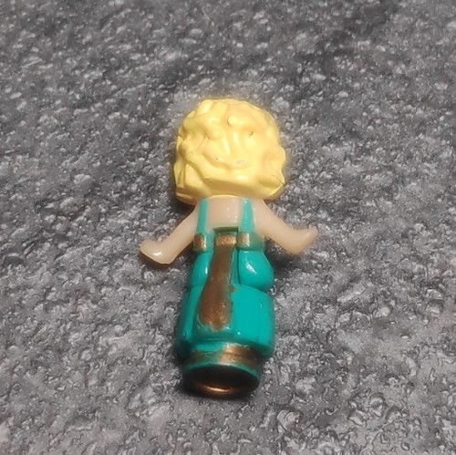 Vintage Polly Pocket Rose Dream Locket Puppe Figur Aus Der Kette 1993 Bluebird - Picture 2 of 3