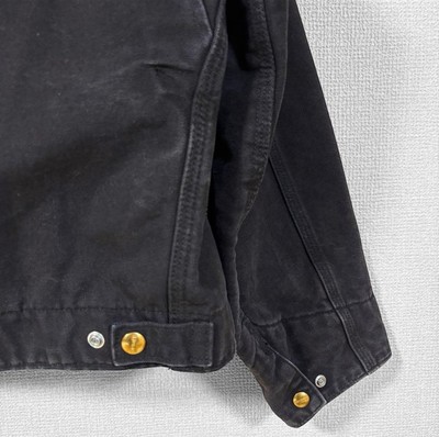 Carhartt デトロイトジャケット ブラック J97 BLK Carhartt Detroit Jacket J97 BLK ( Black ) Size - S ( Small