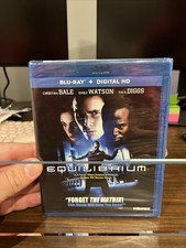 Equilibrium Blu-ray Christian Bale, Emily Watson, Taye Diggs Sci-Fi Action NEW!!