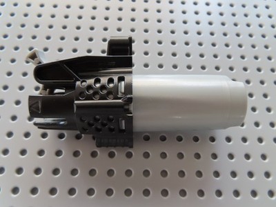 Lego 1 x Bionicle Waffe Kanone Midak Zamor 60932cx1 matt silber schwarz