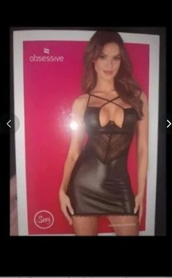 sexy dessous erotik kleid, dessouskleid, obsessive, Gr. M , neu