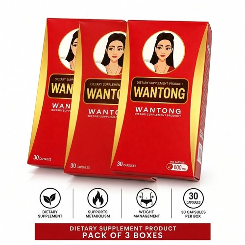 3X Dietary Supplement Weight Management Cleansing Detox 30 Caps Wanthong. - Picture 1 of 7