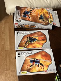 Lego Bionicle LOT, 4/6 Toa Nuva (Gen 2), 2 Bohrok, 3 Turaga, 2 Nui-Rama + Masks