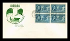 Dr Jim Stamps Indiana Territory Sesquicentennial Block FDC House of Farnam
