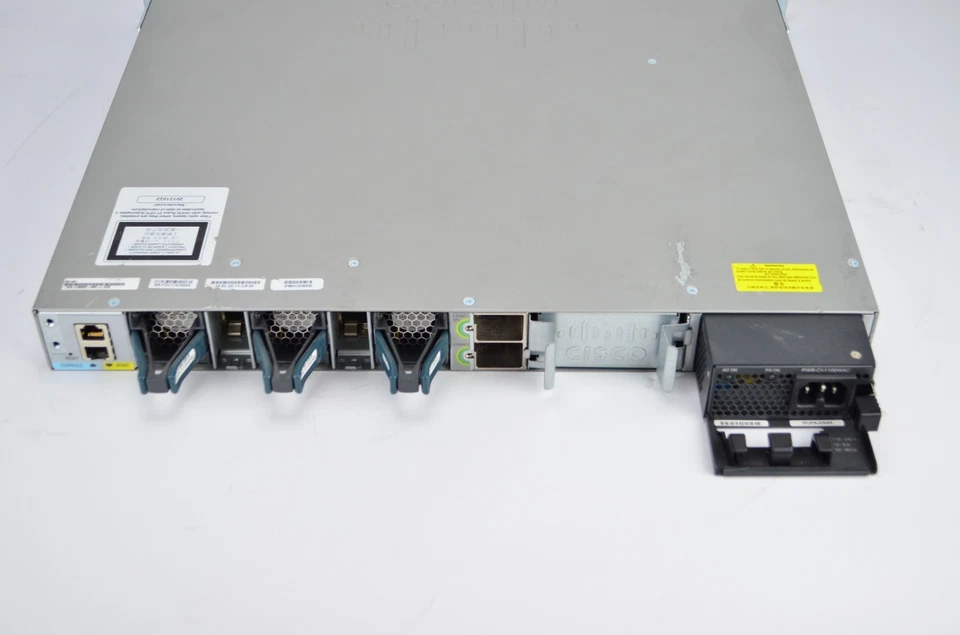 Cisco WS-C3850-48U-L 48-Port UPoE Network Switch iOS 3.6 1100W PSU - Image 4 of 4
