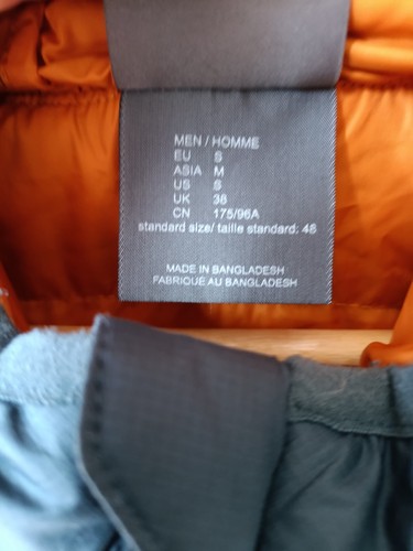 Jack Wolfskin Helium Jacket, Orion Blue/Orange, Men's Small, VGC - Picture 8 of 24