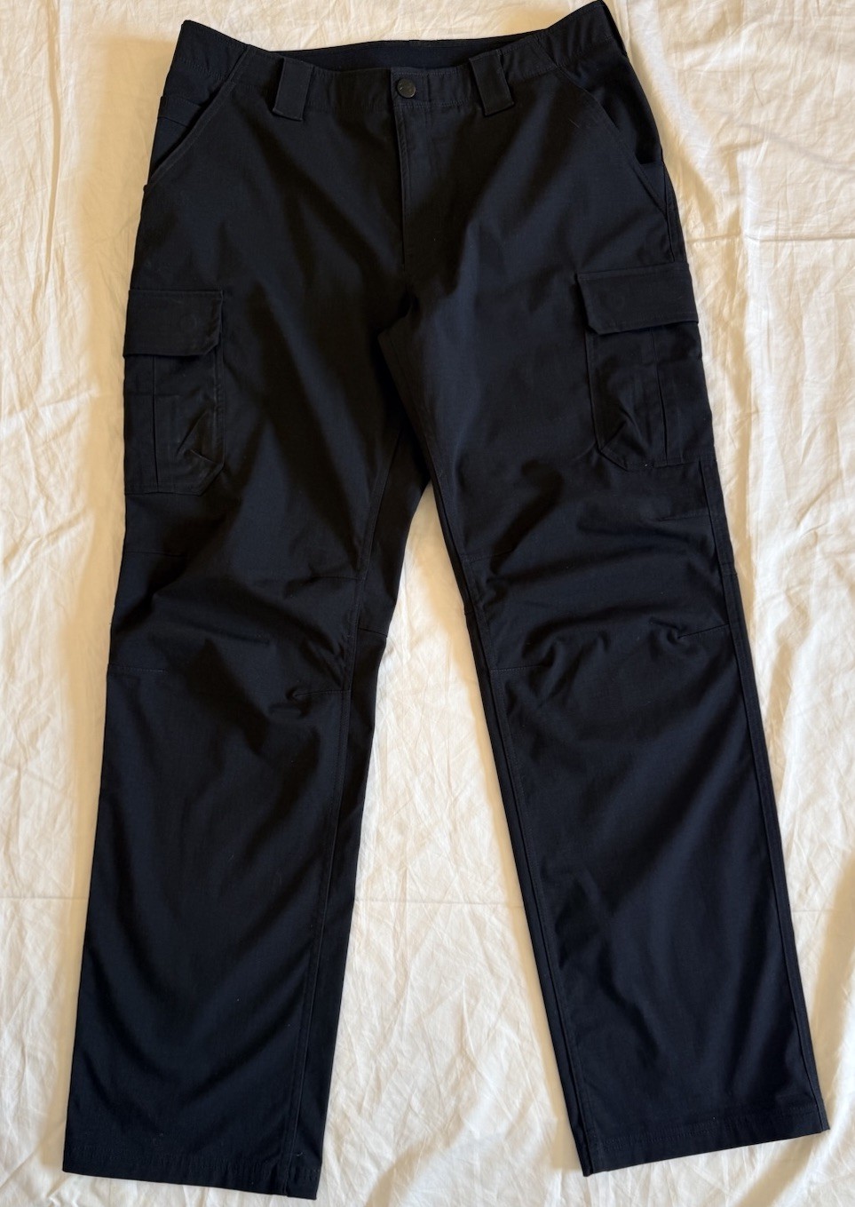 Loose Fit Polyester Flat Front