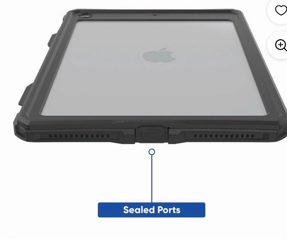 onn. Waterproof Tablet Case for 10.2" Screen iPad® 2019 / 2020 (7th/8th Gen) - Image 4 of 4