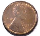 1926-P LINCOLN CENT. RED/BROWN  BU