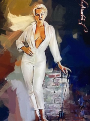 Linda Gamble #2 Art Card Limited Numbered 17/50 Edward Vela Signed 2021.