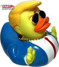 Jeeps Duck Rubber Duckies Trump Collection Baby Bath Ducking Bath Toy Car Access