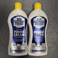 2xBar Keepers Friend All Purpose Power Cream Surface Cleaner Household Use 350ml 13.57 per litre