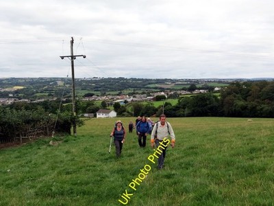 Foto 6x4 Tuag bei Ben Beili \/ Richtung Pen Beili Nelson \ / ST1195 Cerddwyr c2016