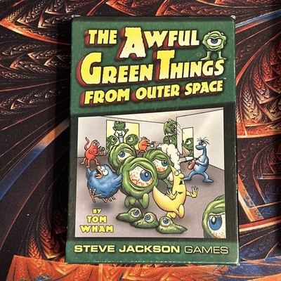 The Awful Green Things from Outer Space 8th Edition Steve Jackson Games Complete