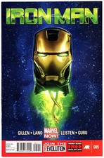 Iron Man (2013) #5 NM- First Appearance of Space Armor IV Greg Land Cover