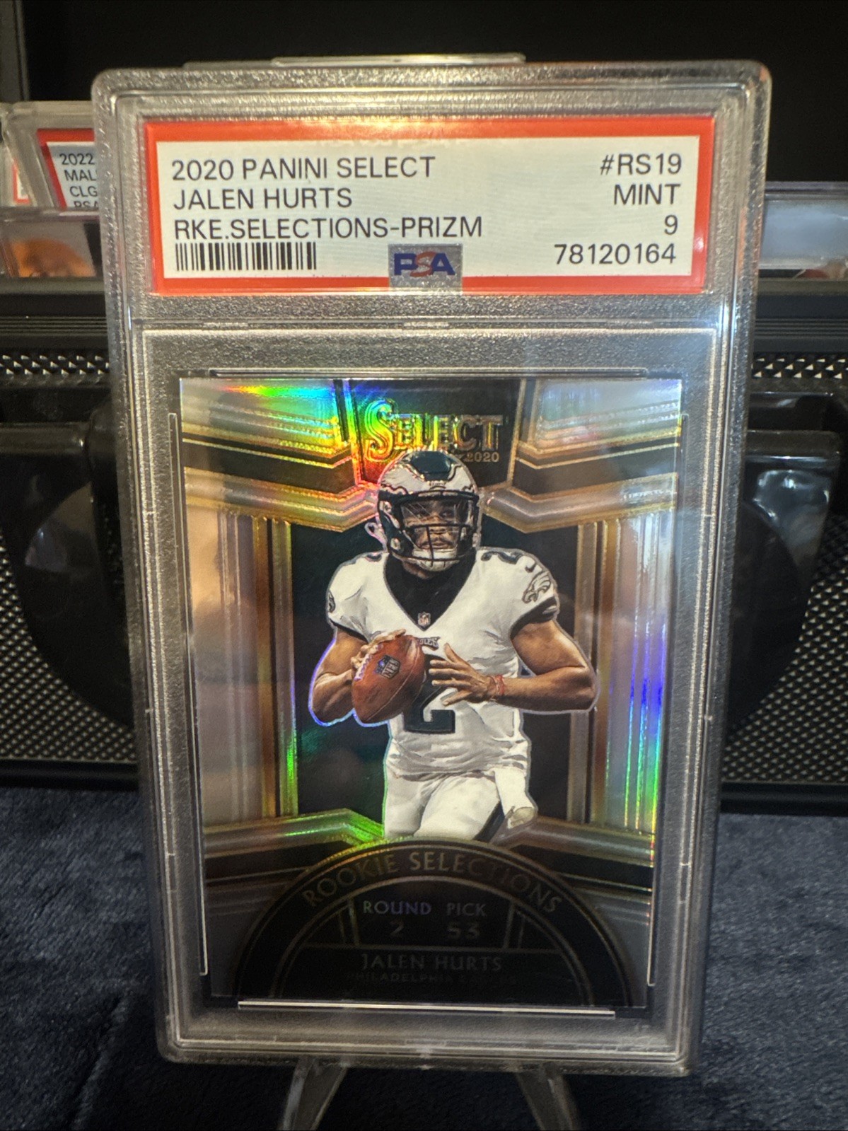 2020 Panini Select - Rookie Selections Jalen Hurts #RS-19 Silver Prizm (RC)