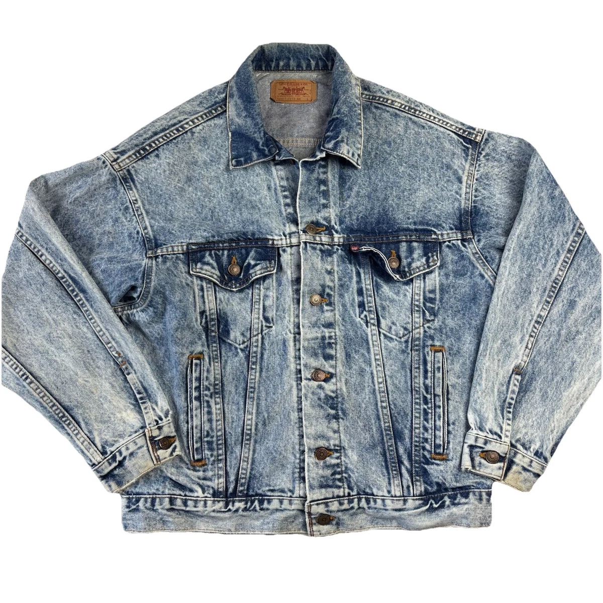 Levis Acid Wash Jacket In Vintage Outerwear Coats & Jackets For