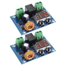 2pcs XH-M609 Battery Low Voltage Disconnect Module Low Voltage Cut Off with D...