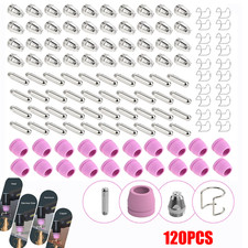 120pcs Plasma Cutter Torch Consumables Kit 60Amp for SG-55, AG-60, WSD-60 CUT50