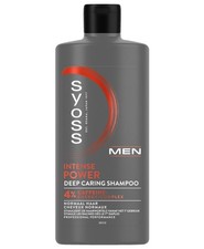 12,80€/L - 6er Pack Syoss Men Shampoo – Intense Power Deep Caring – 440ml