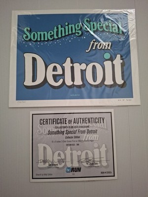 Something Special From Detroit Art Print 2020 Limited Edition by Kelly Golden