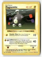 Magnemite [Shadowless] #53 Prices | Pokemon Base Set | Pokemon Cards