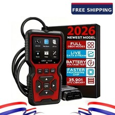 Scanner OBD2 Professionnel V519 2026 - Diagnostic Auto Complet Toutes Voitures