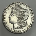 1901 Philadelphia Morgan Silver Dollar About Uncirculated Details Better Date
