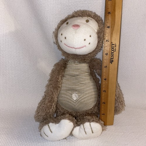 Magic Cabin Monkey Plush Belly Button Stuffed Animal Brown 2014 - Picture 8 of 8