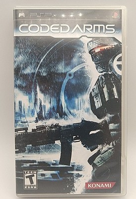 Coded Arms - PlayStation Portable By Konami (PSP) Black Label - TESTED 