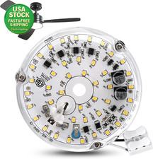 18W Dimmable Ceiling Fan LED Light Replacement 6000K 1800LM Retrofit Kit