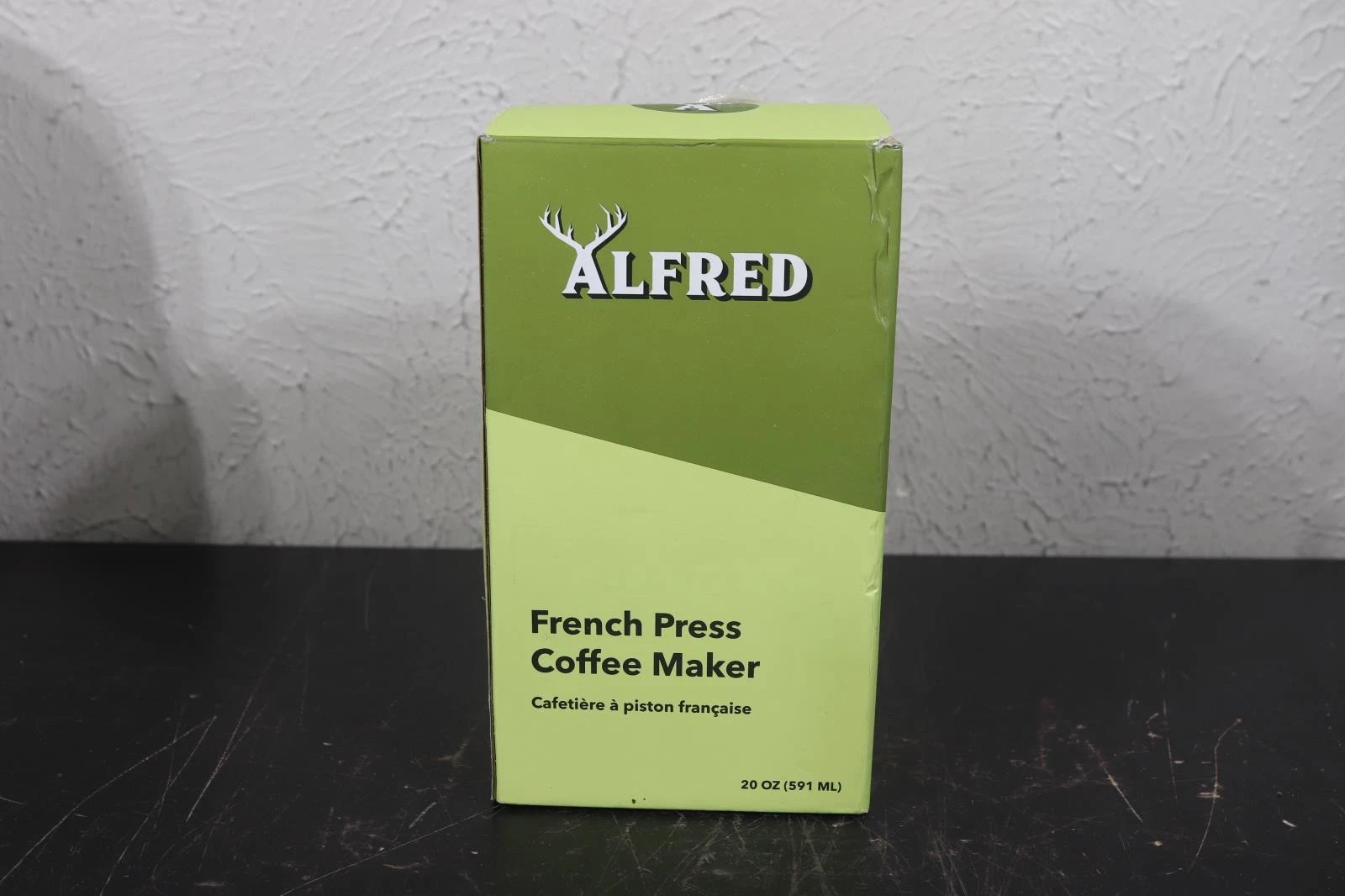 Alfred French Press Coffee Maker New In Box 20 oz.