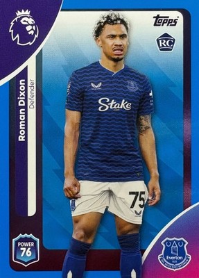 Topps Premier League 2025/26 2026 Blue Parallel, Yellow Parallel, Green Parallel