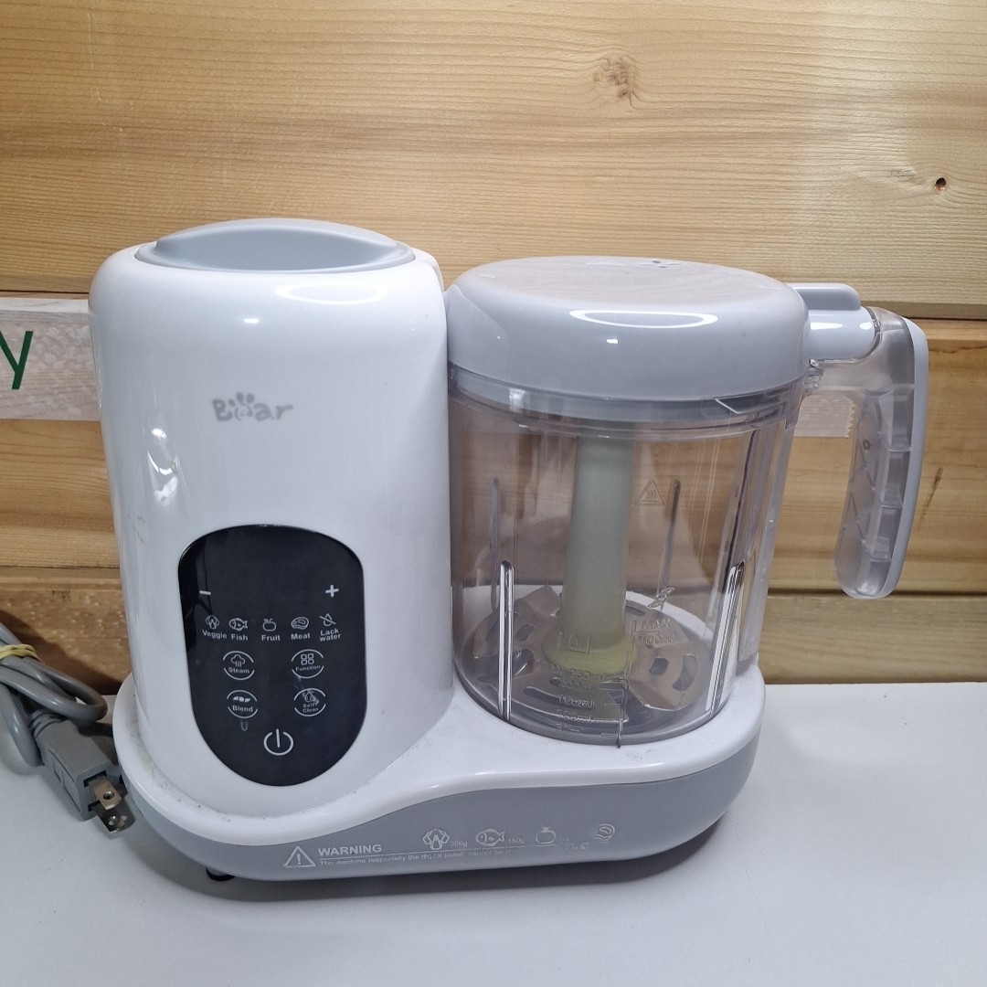BEAR Baby Food Maker One Step Baby Food Processor Steamer Pu