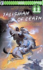 Fighting Fantasy 11 - Talisman of Death - 1./3. Puffin Green Zigzag - B+/B/B