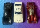 3- Vintage Hot Wheels Redline Mod Quad , Bugeye , Olds 442 Police
