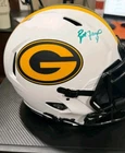 BRETT FAVRE AUTHENTIC AUTOGRAPHED WHITE LUNAR HELMET WITH VISOR  RADTKESPORTS...