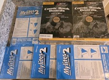 Mylites 2 Comic Book Mylar Sleeve And BCW Backing Board Lot