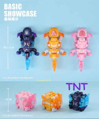 BeastBOX BB-63 Axolotl Action Figure DIY Transform Model Doll Toys
