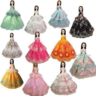 Novo 1 peça boneca roupas vestido para barbie boneca roupas roupas 1/6  bonecas acessórios