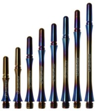COSMO DART SHAFTS SLIM SPINNING TITANIUM BURNT - SET OF 3