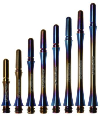 COSMO DART SHAFTS SLIM SPINNING TITANIUM (BURNT) - SET OF 3