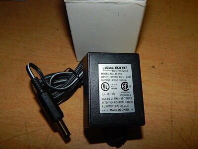 NEW  Calrad 45-756 6VDC 120VAC Power Supply *FREE SHIPPING*