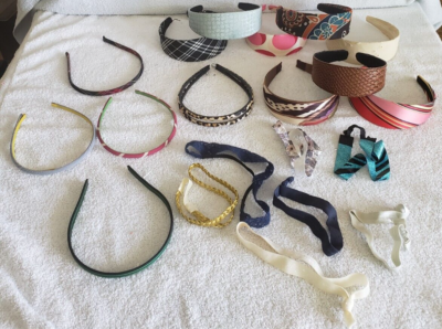 20 headbands - (8) wide including (1) Coach (5) thin (7  display picture 2