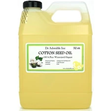 ORGANIC COTTON SEED OIL PURE FRESH COLD PRESSED  