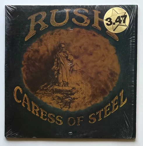 Vtg RUSH Album CARESS OF STEEL Masterdisk 1981 PRESSING Vinyl Lp OG NEAR MINT!